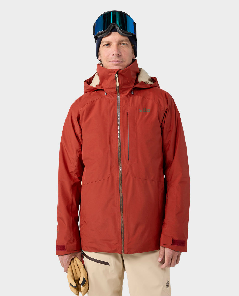 Stio Men's Doublecharge Insulated Jacket in Redrock