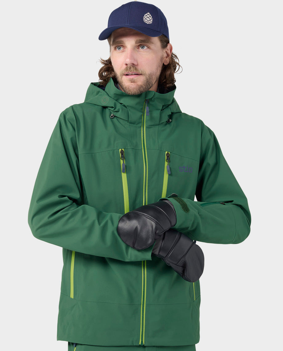 Stio Men's Environ Jacket in Forestline