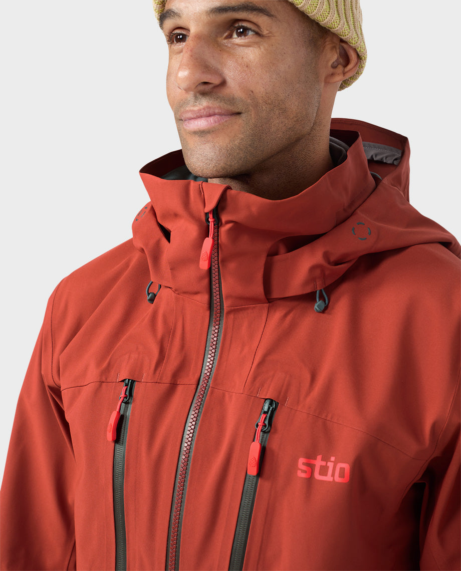Stio Men's Environ Jacket in Redrock