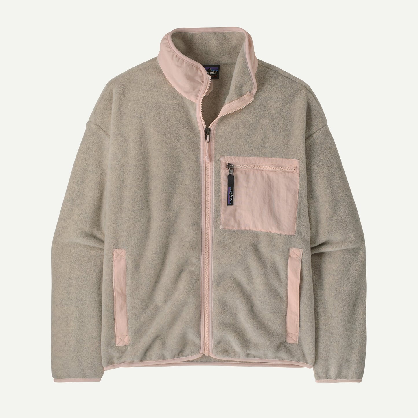 Oatmeal Heather w/Pink Frost