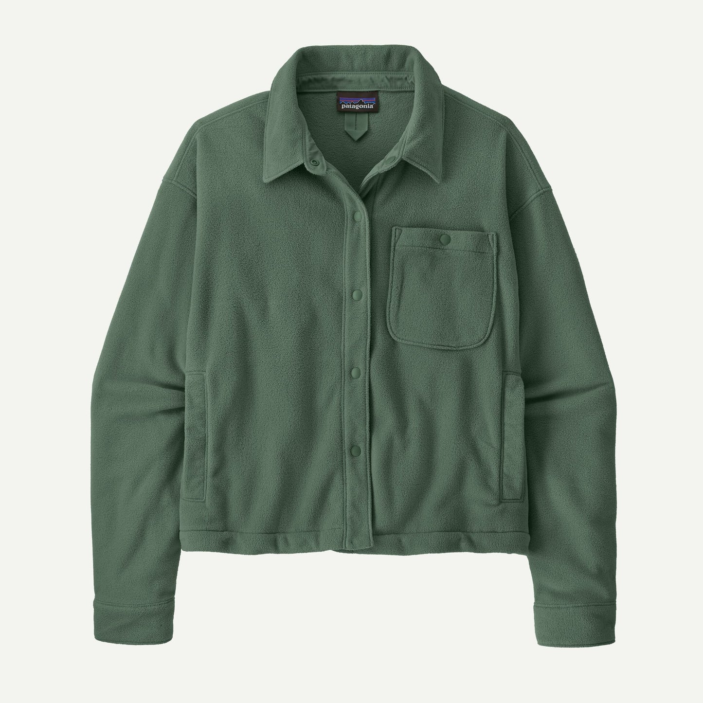 Patagonia Women's Micro D Fleece Shirt Jkt - Canopy Green