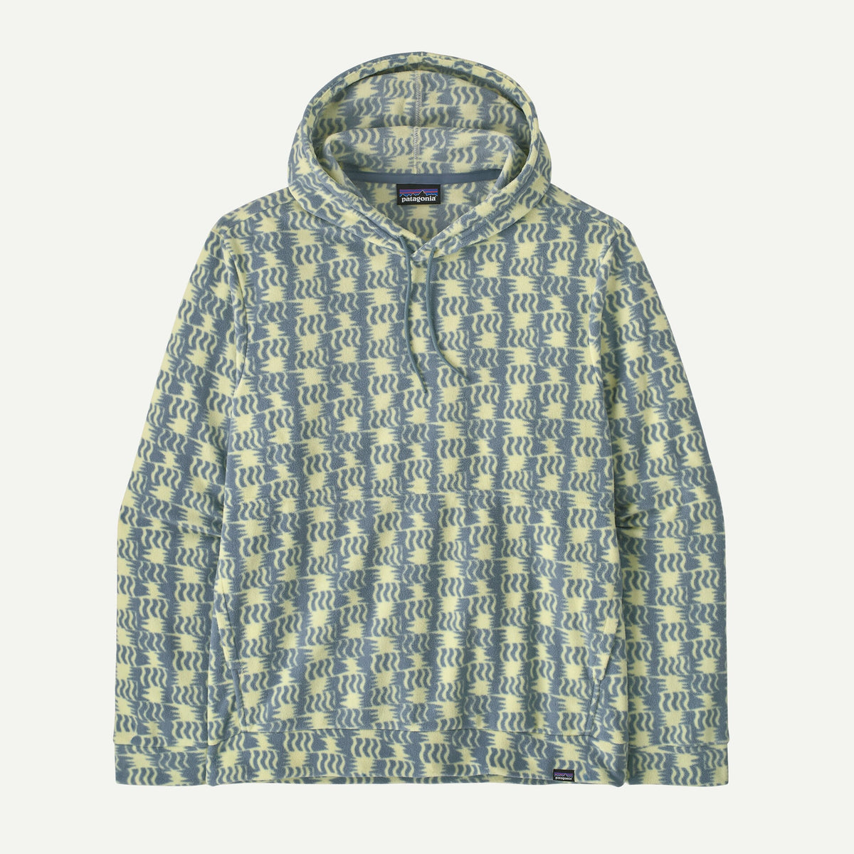 Patagonia Men's Micro D Fleece Hoody - Sun Quilt Blue Sage