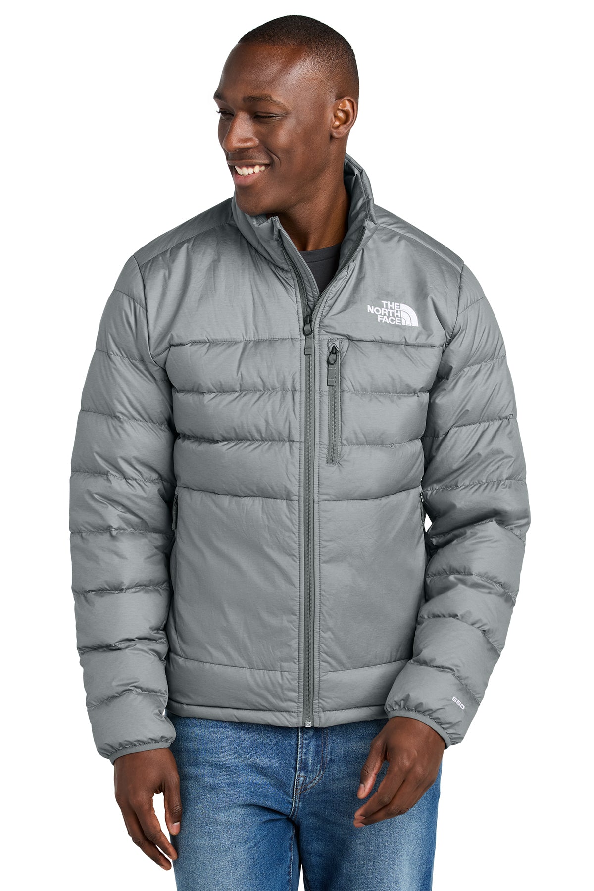 Custom North Face® Down Hybrid Jacket