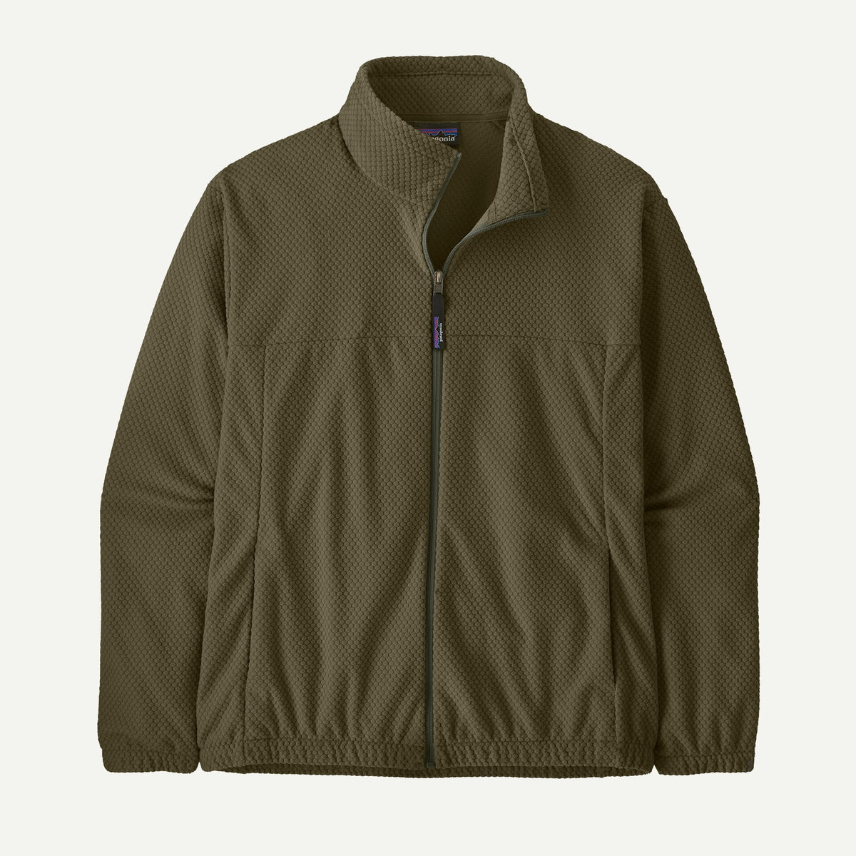 Patagonia Men's Textured Fleece Jacket - Basin Green