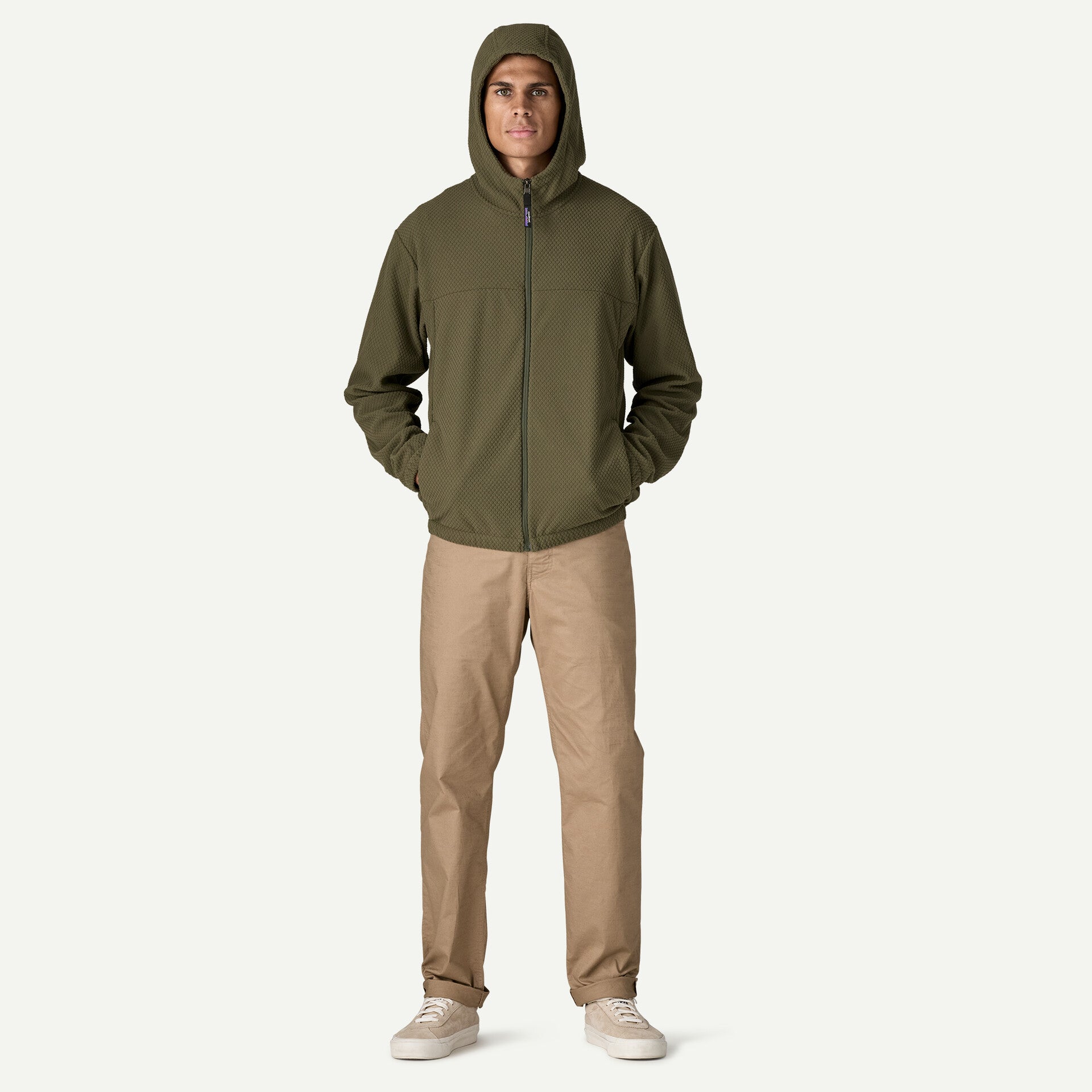Patagonia Men's Textured Fleece Hoody Patagonia