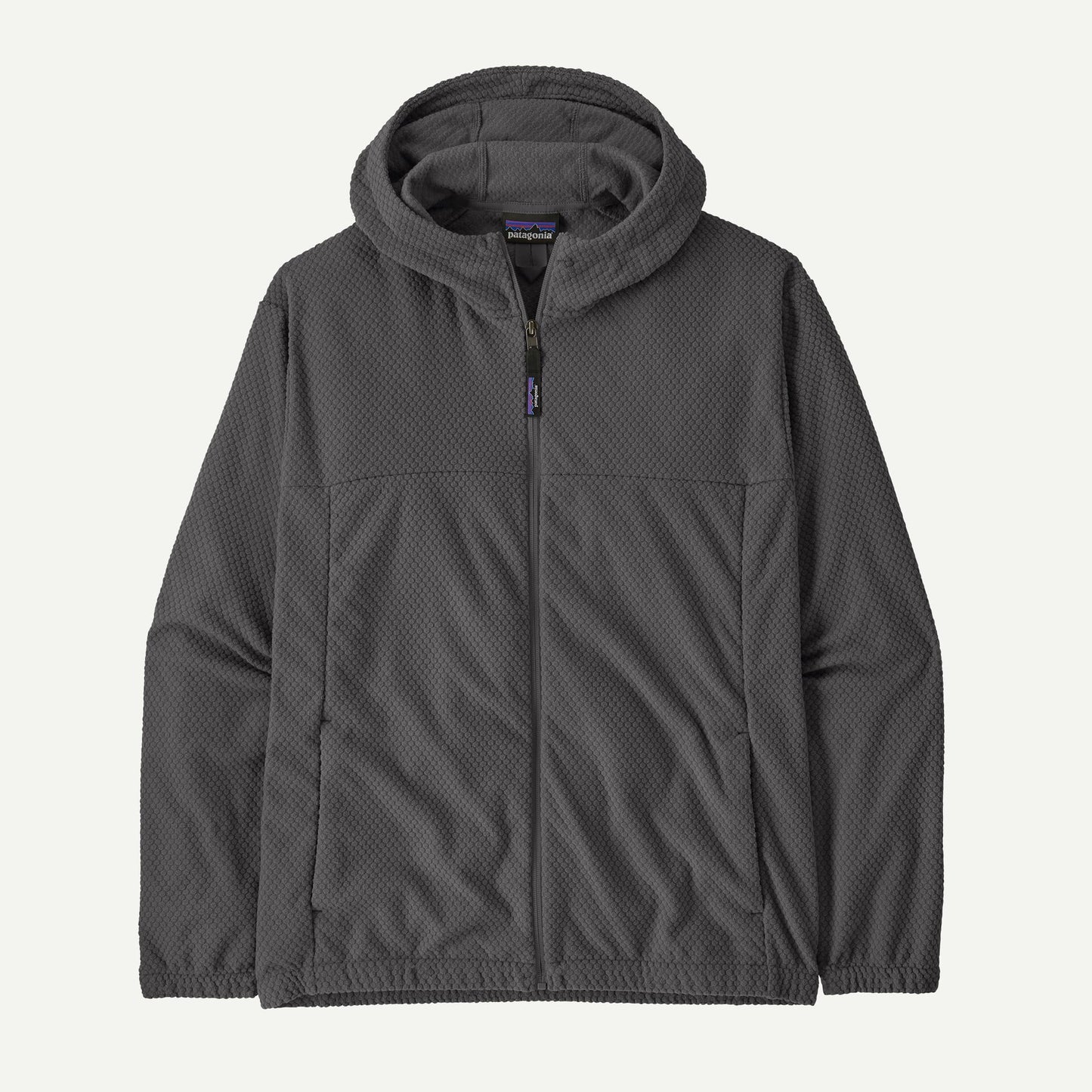 Patagonia Men's Textured Fleece Hoody - Forge Grey