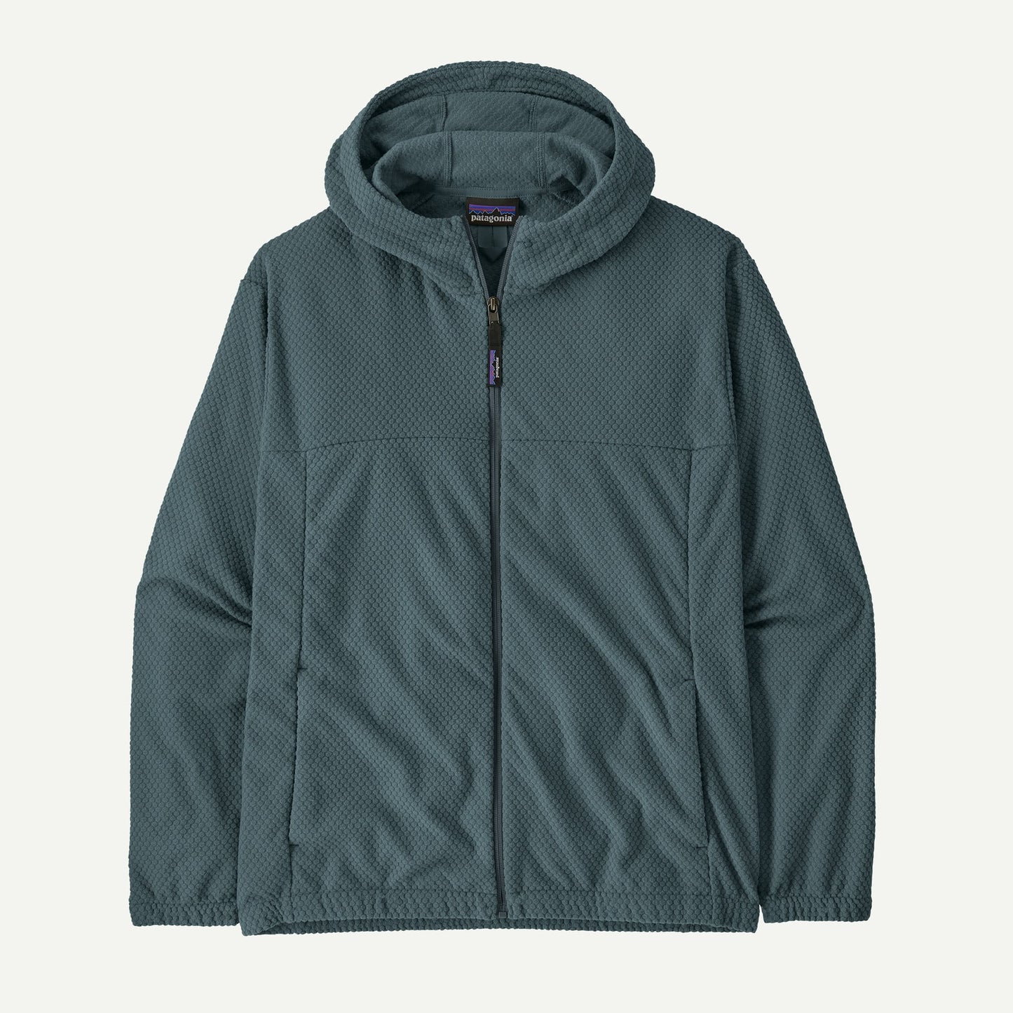 Patagonia Men's Textured Fleece Hoody - Summit Blue