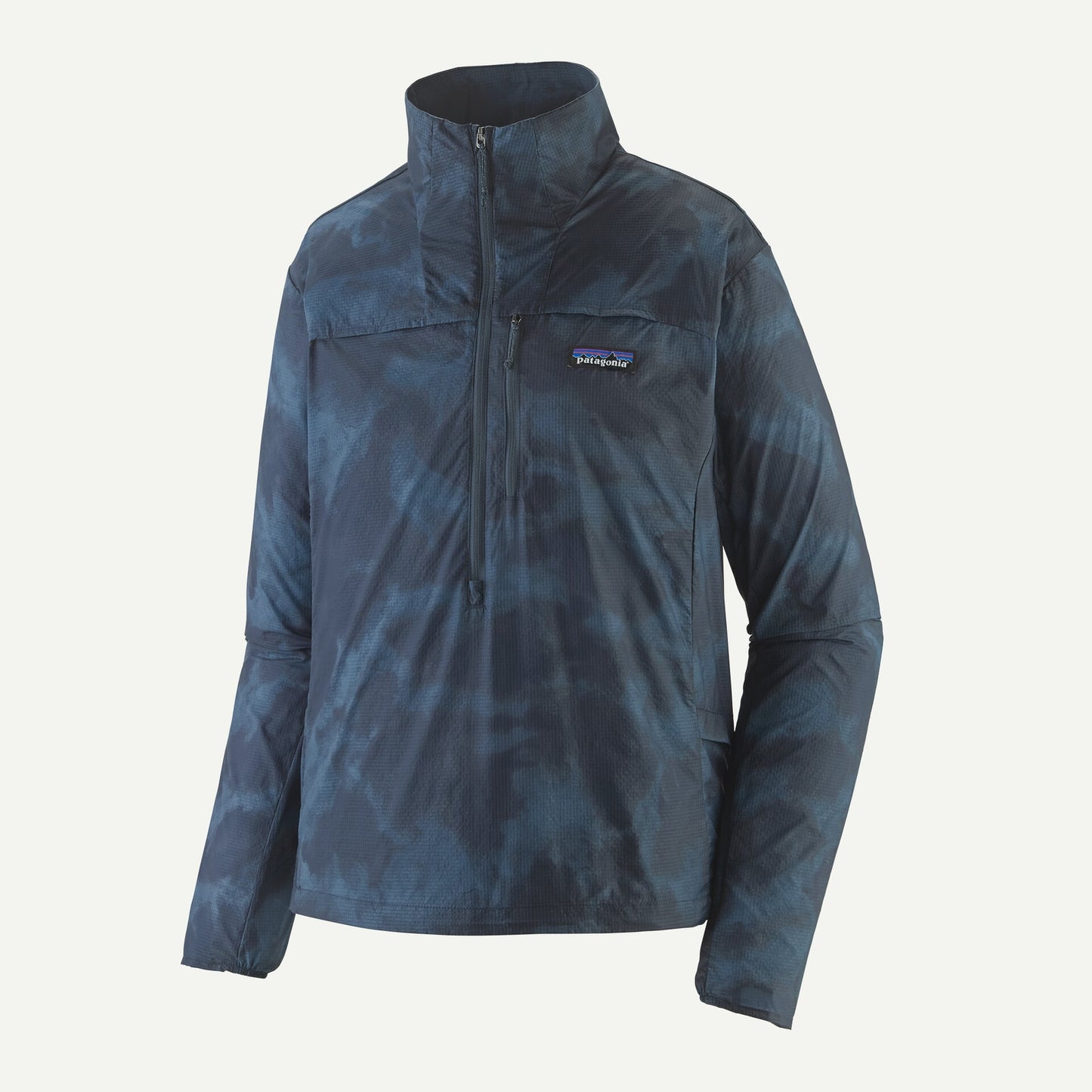 Patagonia Women's Houdini Stash 1/2 Zip P/O - Sastrugi: Summit Blue