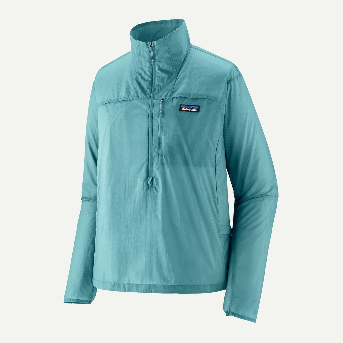 Patagonia Women's Houdini Stash 1/2 Zip P/O - Snowmelt Blue