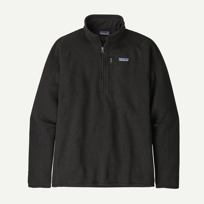 Patagonia Men's Better Sweater 1/4 Zip - Black