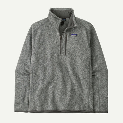 Patagonia Men's Better Sweater 1/4 Zip - Stonewash