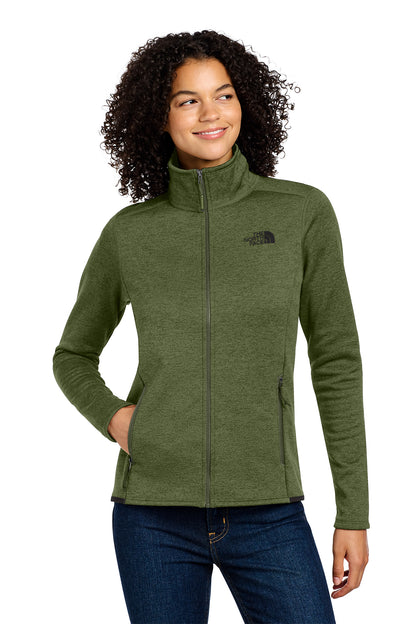 Custom North Face® Women's Skyline Full-Zip Fleece Jacket