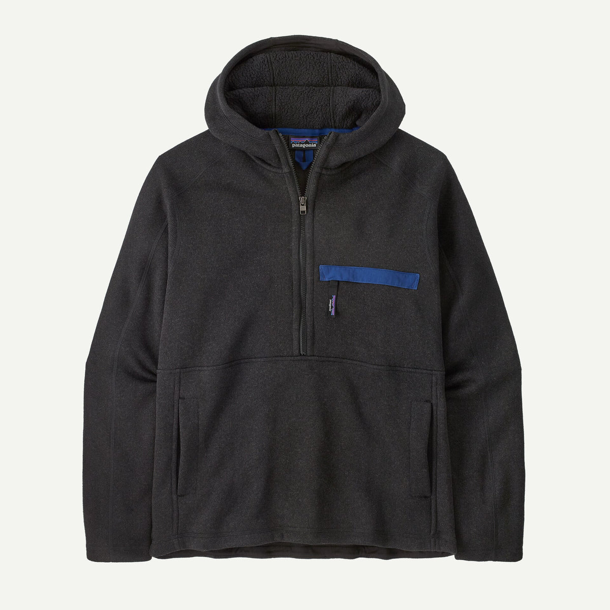 Patagonia M's Better Sweater 1/2 Zip Pullover - Black