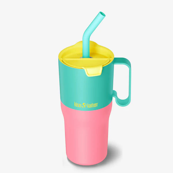 Klean Kanteen Tumblers Rise Tumbler with Straw Lid 26oz Klean Kanteen