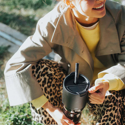 Klean Kanteen Tumblers Rise Tumbler with Straw Lid 26oz Klean Kanteen
