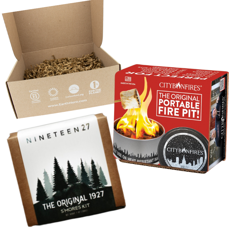 The S'mores Gift Box - EarthHero Corporate Gifting and Custom Swag