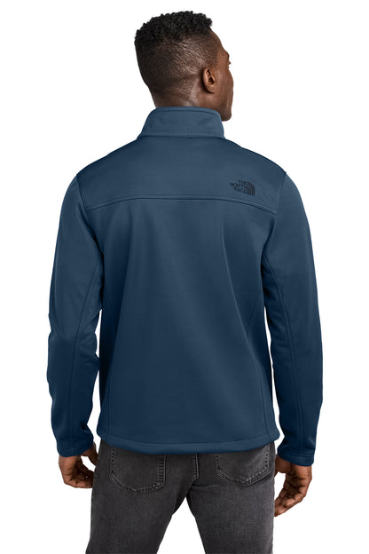 Custom North Face® Chest Logo Ridgewall Soft Shell Jacket