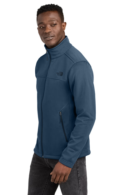 Custom North Face® Chest Logo Ridgewall Soft Shell Jacket