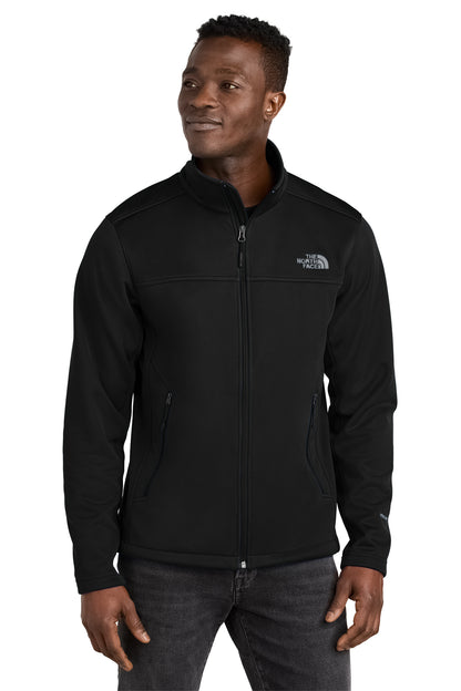 Custom North Face® Chest Logo Ridgewall Soft Shell Jacket
