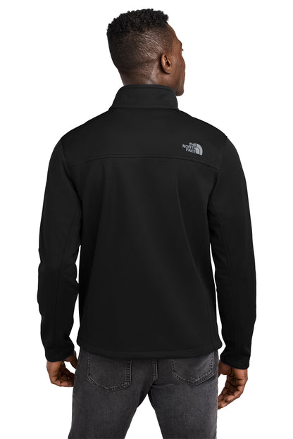 Custom North Face® Chest Logo Ridgewall Soft Shell Jacket