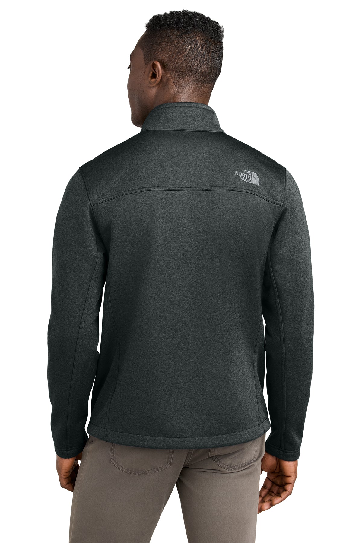 Custom North Face® Chest Logo Ridgewall Soft Shell Jacket