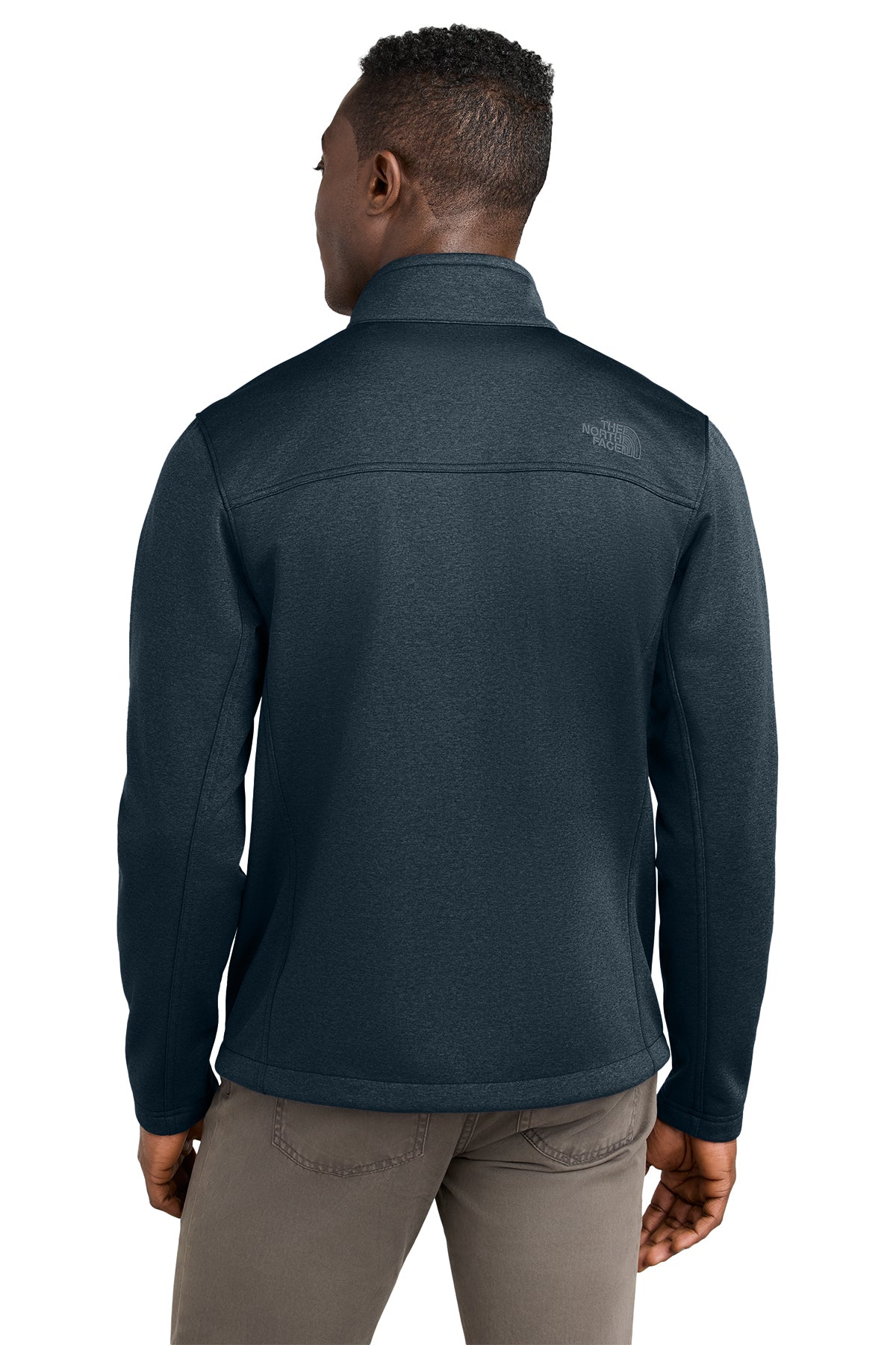 Custom North Face® Chest Logo Ridgewall Soft Shell Jacket