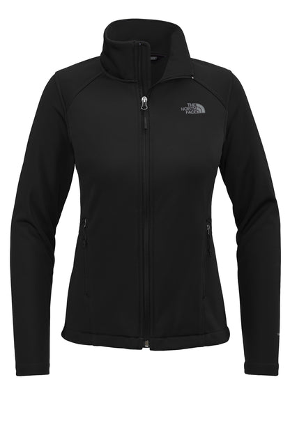 Custom North Face® Women's Chest Logo Ridgewall Soft Shell Jacket