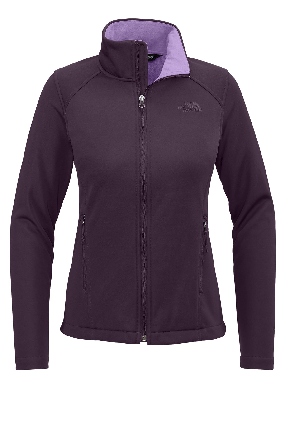 Custom North Face® Women's Chest Logo Ridgewall Soft Shell Jacket