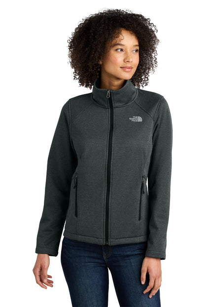 Custom North Face® Women's Chest Logo Ridgewall Soft Shell Jacket