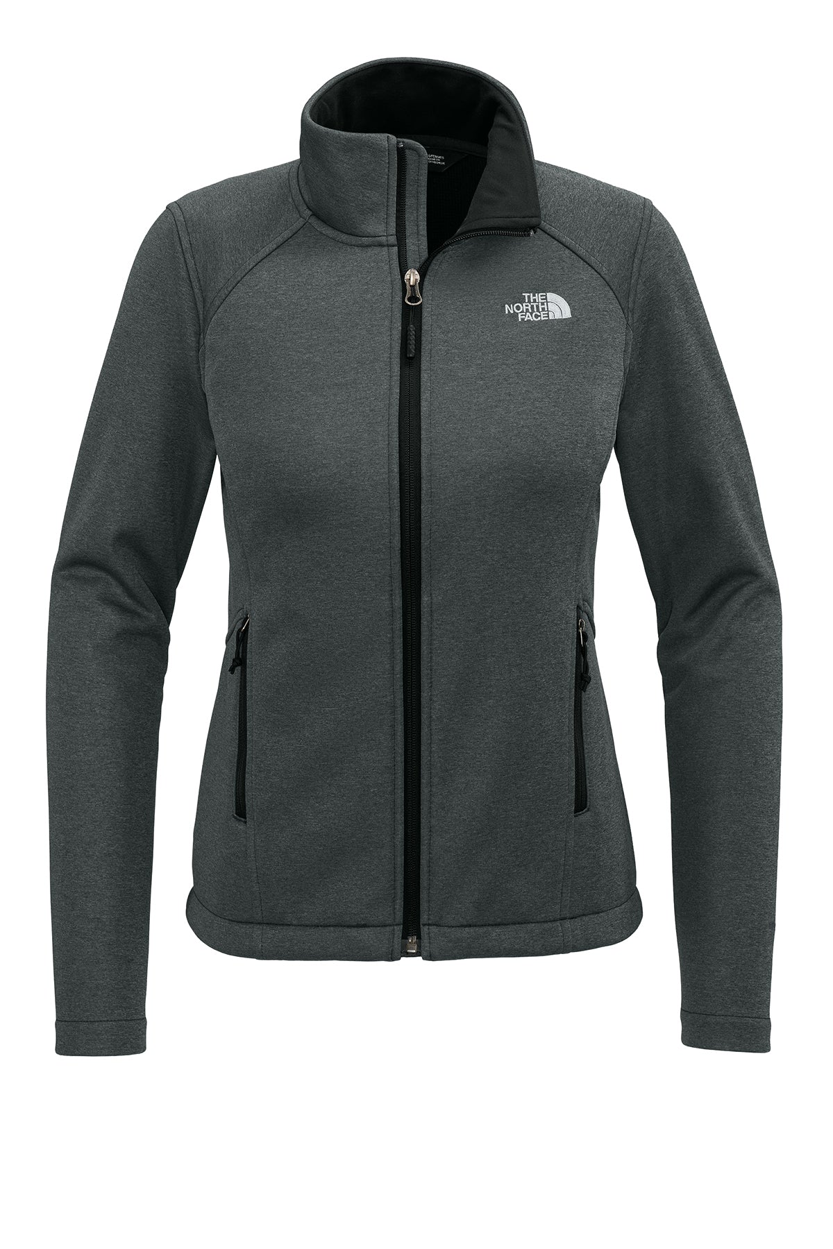 Custom North Face® Women's Chest Logo Ridgewall Soft Shell Jacket