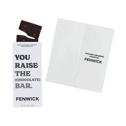 Custom Chocolate Bar + Greeting Card in One - EarthHero Corporate Gifting and Custom Swag