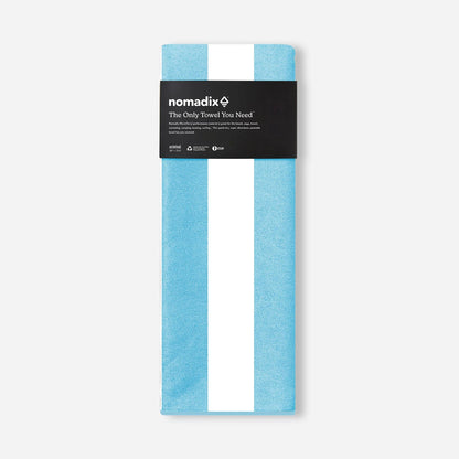 Original Towel: Cabana Stripe Sky Blue Nomadix