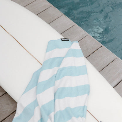 Original Towel: Cabana Stripe Sky Blue Nomadix