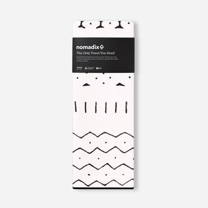 Original Towel: Mud Cloth White Nomadix
