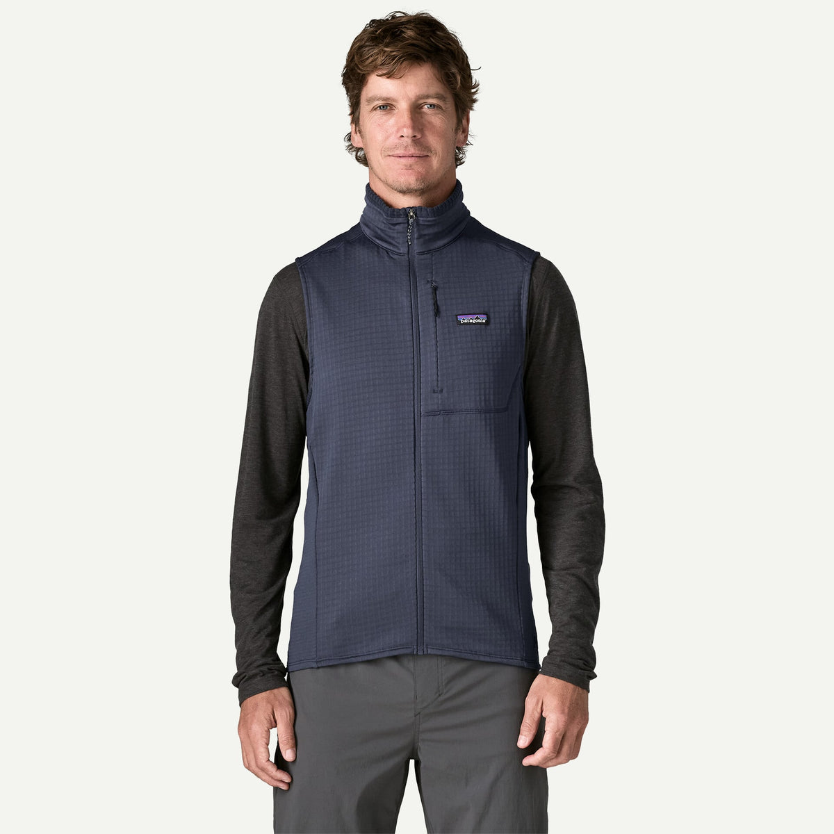 Patagonia Men's R1 Vest - New Navy