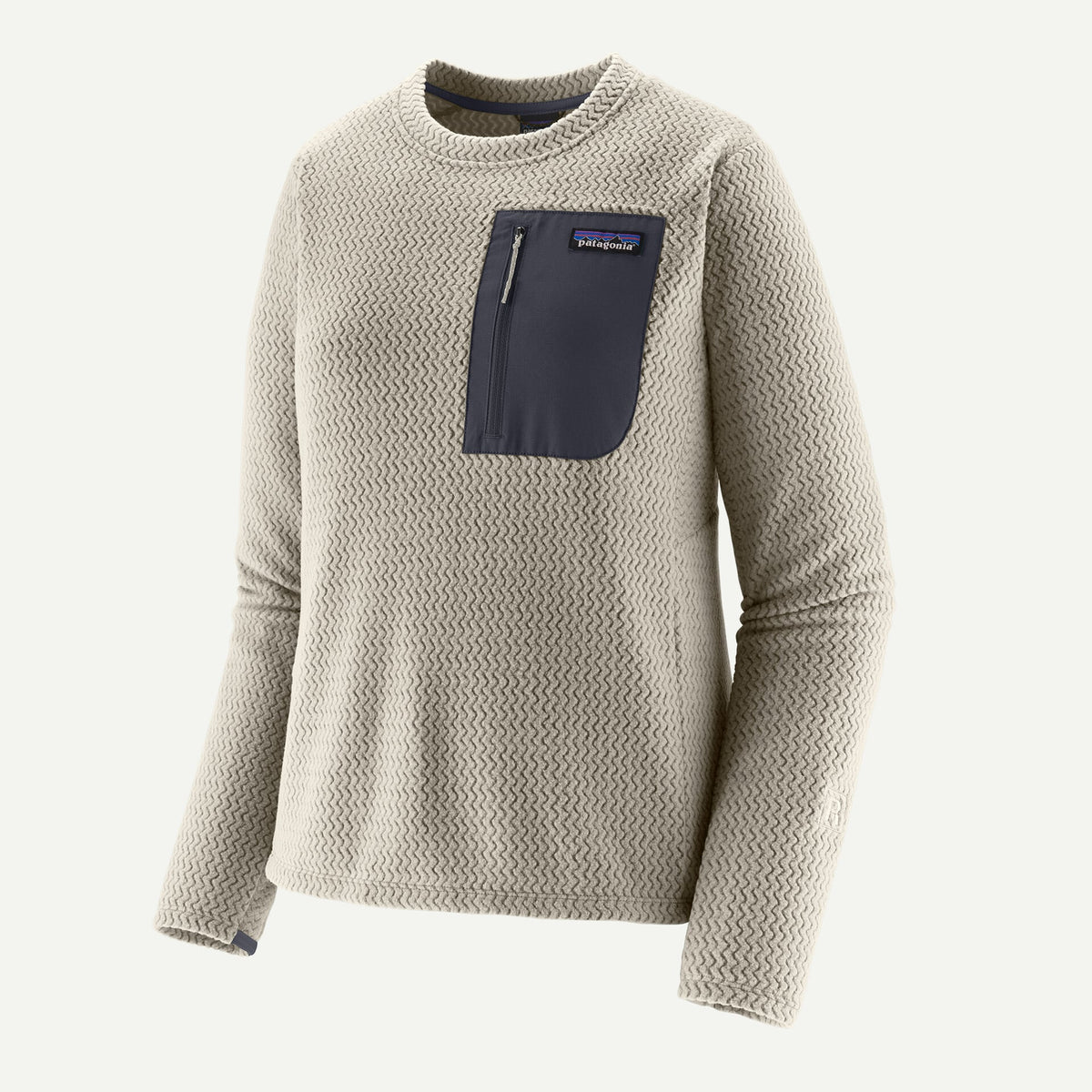 Patagonia Women's R1 Air Crew - Birch White