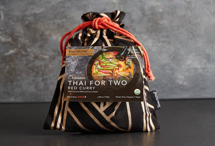 Verve Culture Thai For Two Organic Red Curry cooking kit
