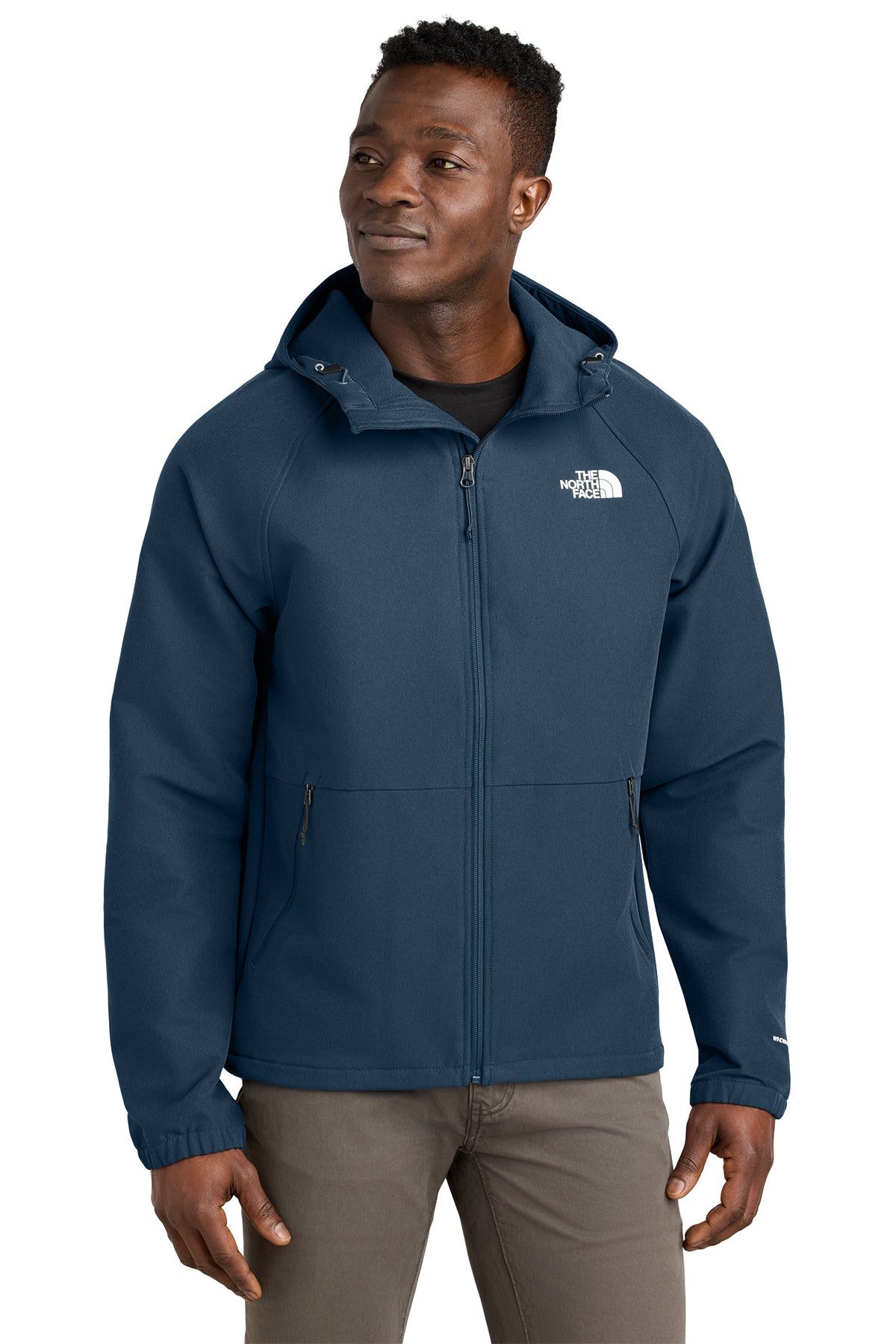 Custom North Face® Barr Lake Hooded Soft Shell Jacket