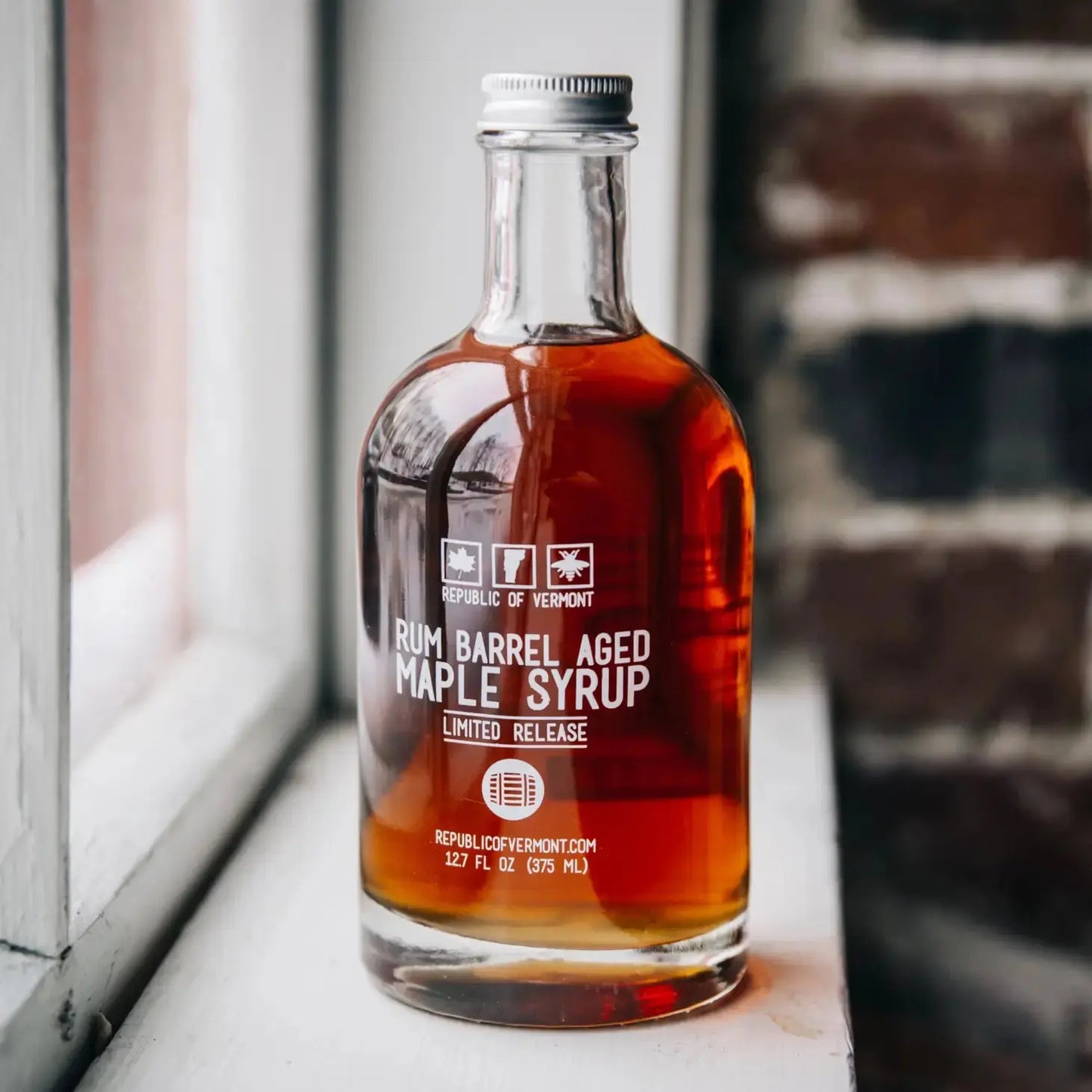 Rum Barrel Aged Organic Maple Syrup - EarthHero Corporate Gifting and Custom Swag