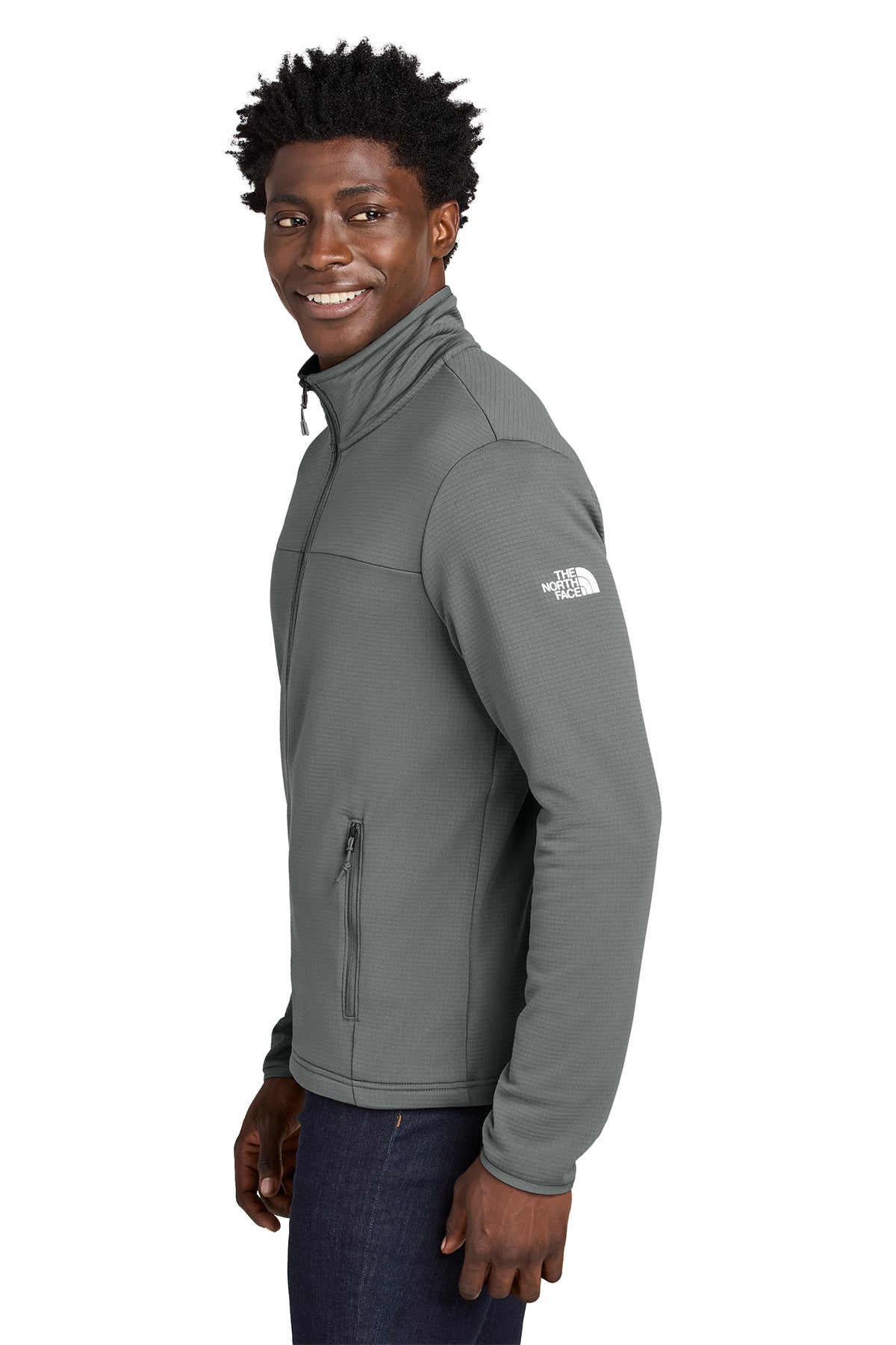 Custom North Face® Aim Full-Zip Fleece Jacket