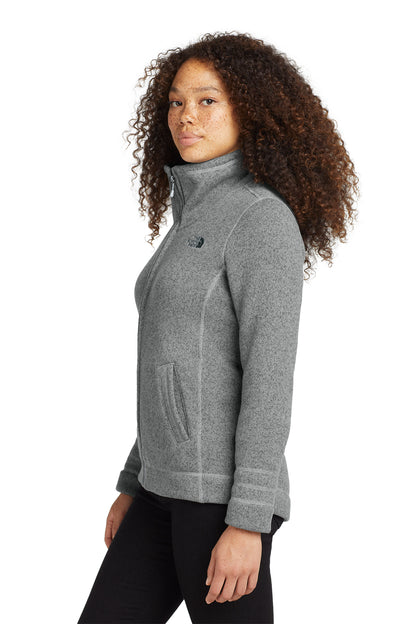 Custom North Face® Women's Sweater Fleece Jacket