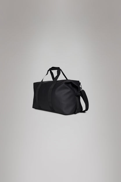 Rains Hilo Weekend Bag Black 36L H27 x D26 x W52 cm Weekender
