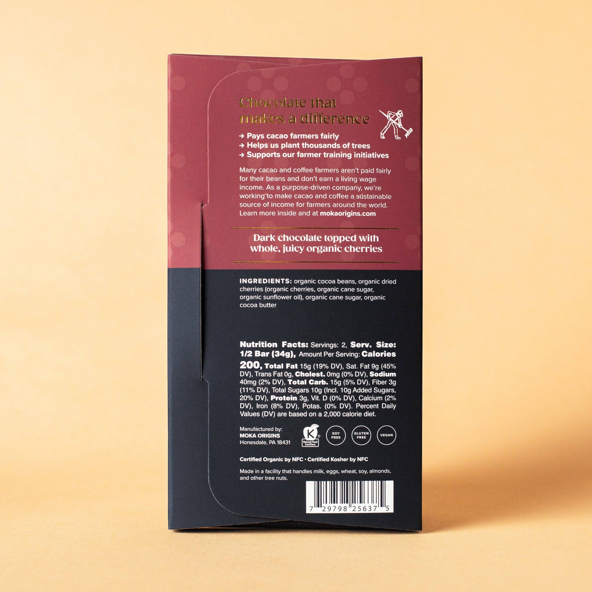 Moka Origins chocolate bars assortment