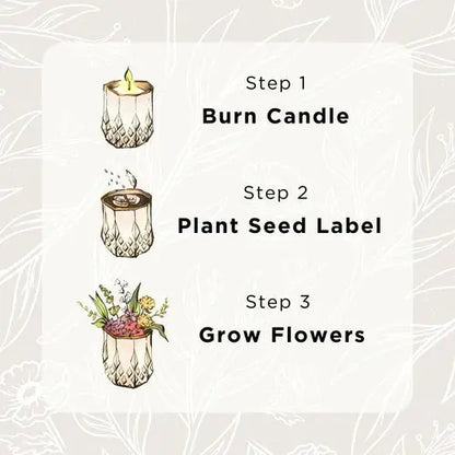 Greta Vegan Soy Candle + Planter - EarthHero Corporate Gifting and Custom Swag