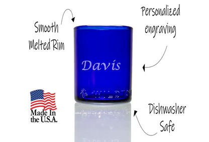 Recycled 12oz Lowball Glass - Single - EarthHero Corporate Gifting and Custom Swag