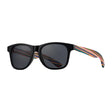 Onyx / Rainbow Wood + Smoke Polarized Lens