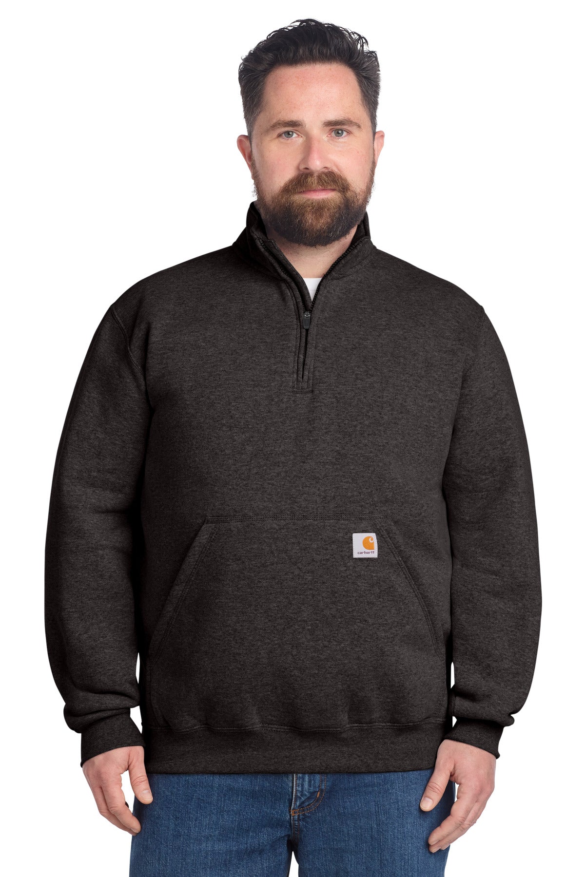Carhartt® Midweight 1/4-Zip Mock Neck Sweatshirt – Fox & Field