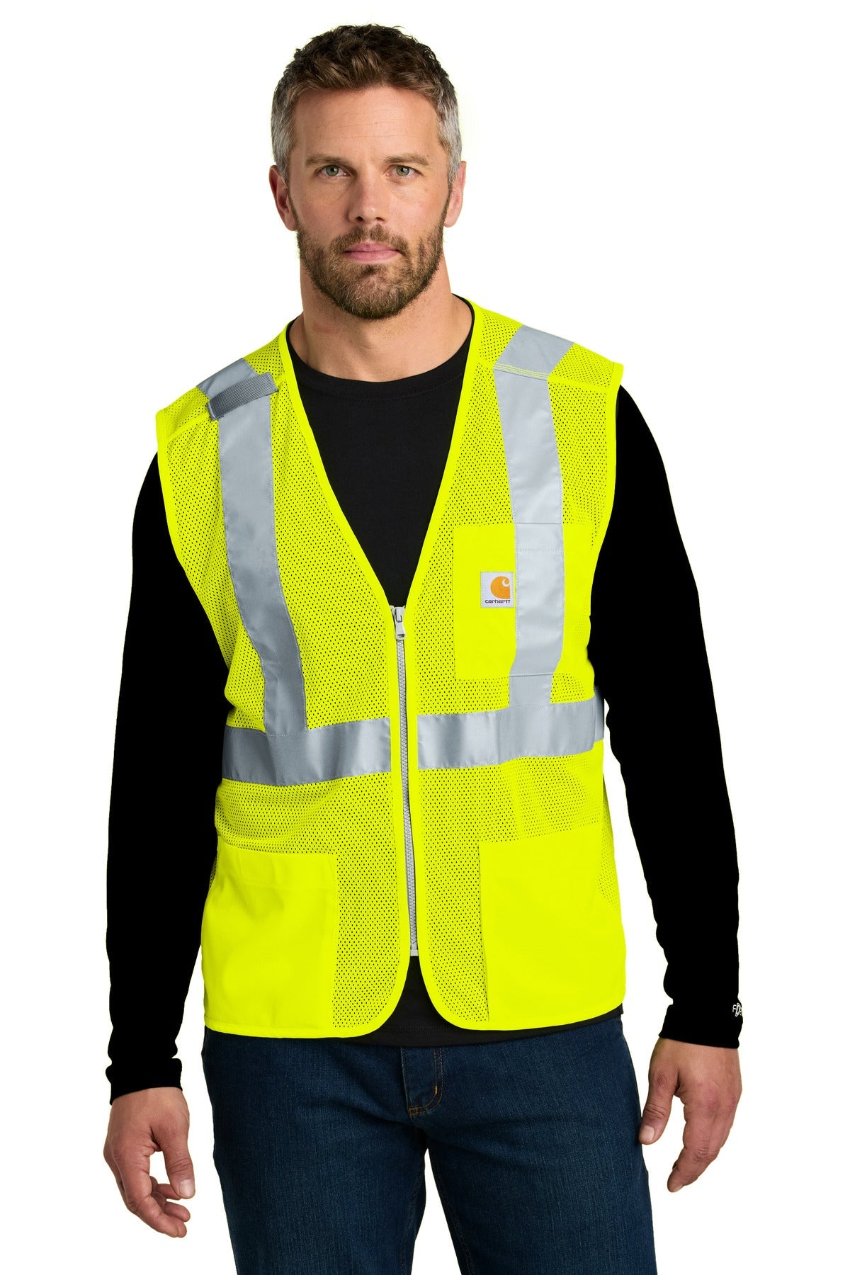 Carhartt® ANSI Class 2 Mesh Zip-Front Vest Carhartt