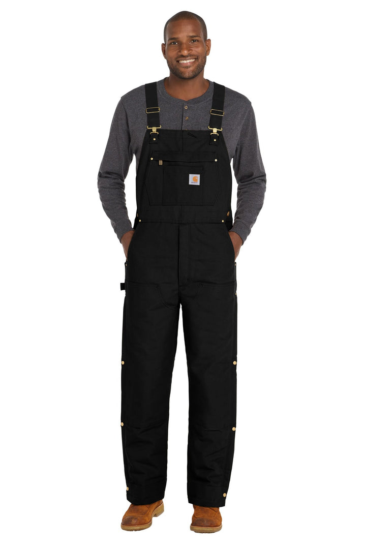 Carhartt Firm Duck Insulated Bib Overalls Carhartt