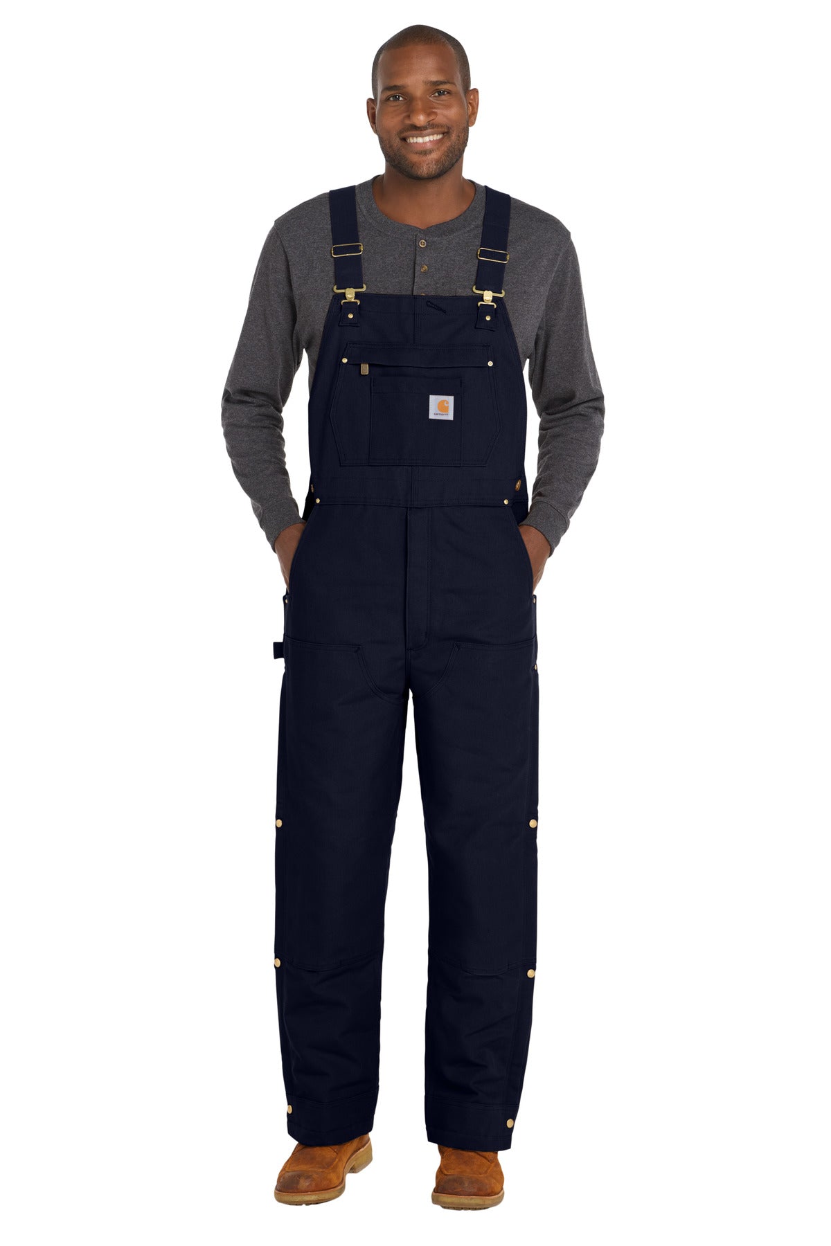 Carhartt Firm Duck Insulated Bib Overalls Carhartt